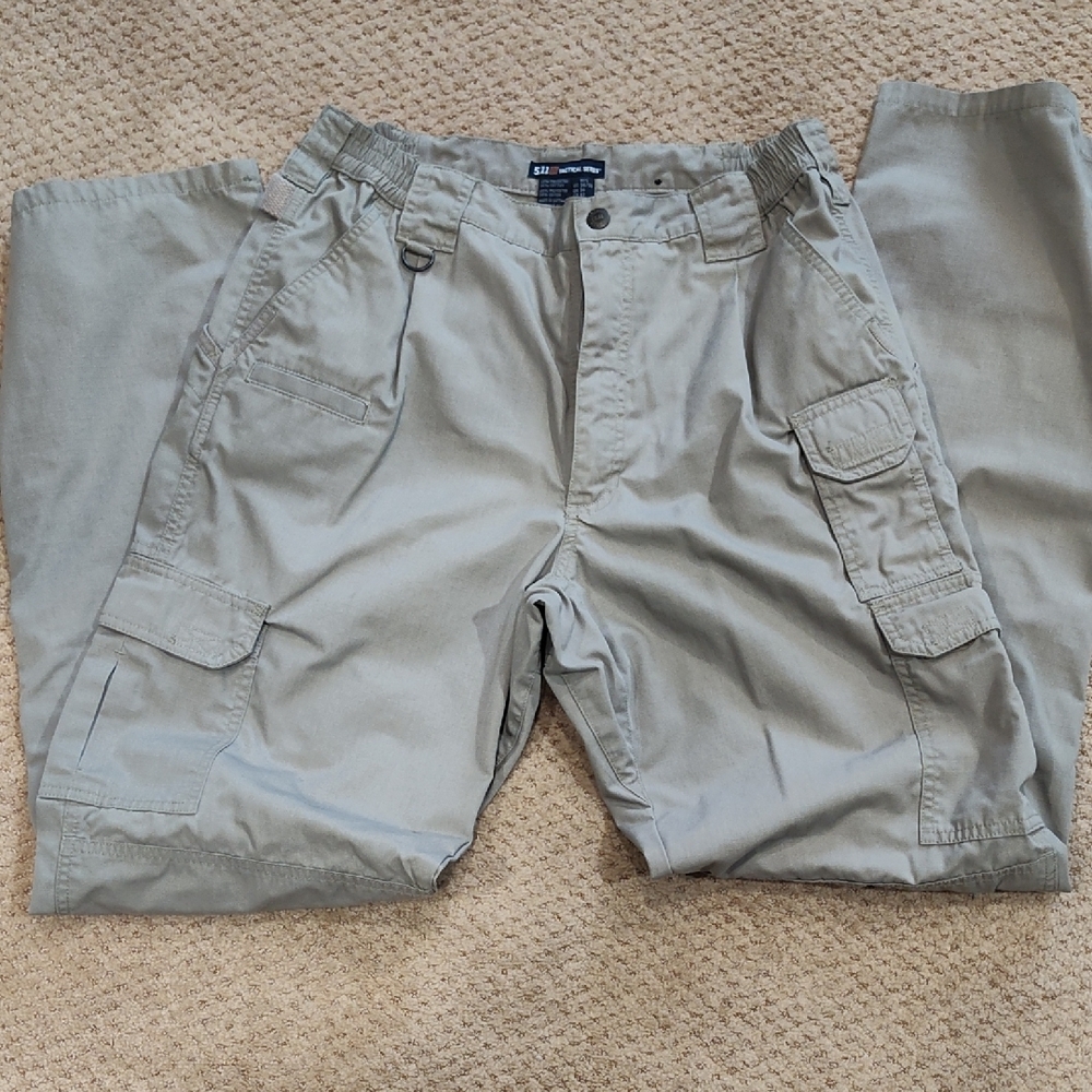 Men's Gray Cargo Pants